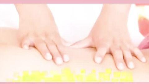 背部精油按摩手法视频